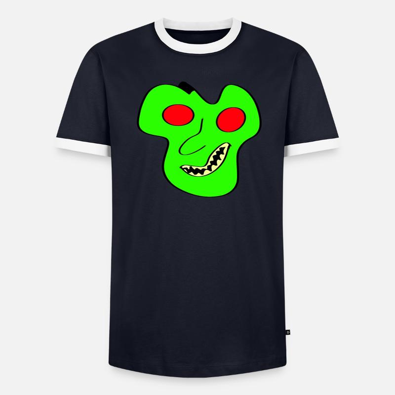Little Alien Männer Kontrast-T-Shirt
