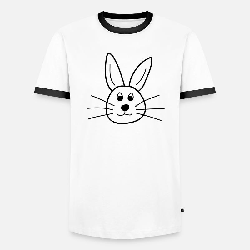 Bunny Rabbit Men's Ringer Shirt