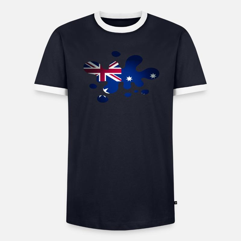 Australia Men's Ringer Shirt