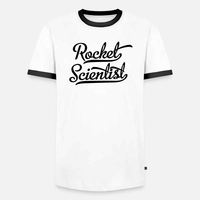 Rocket Scientist Männer Kontrast-T-Shirt