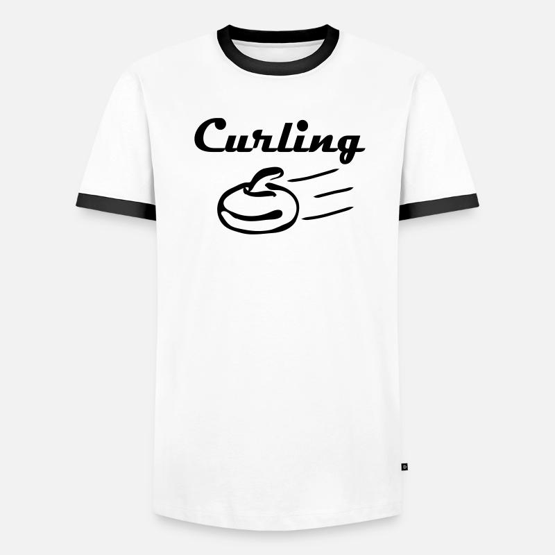 curling Men's Ringer Shirt