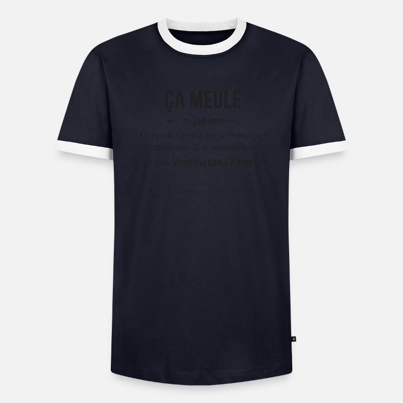 ca meule Franche Comté T-shirt contrasté Homme