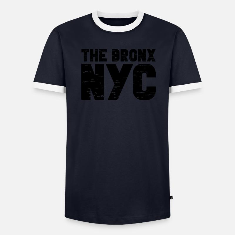 Le Bronx T-shirt contrasté Homme