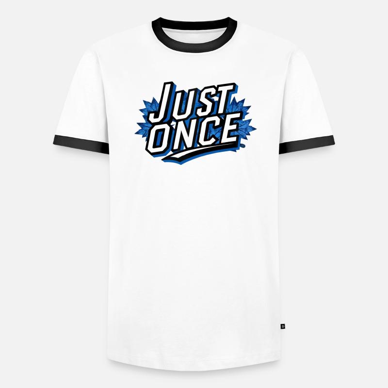 Les Maple Leafs juste une fois sombres T-shirt contrasté Homme
