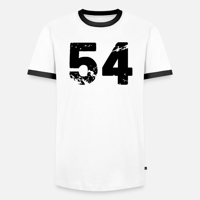 54 Männer Kontrast-T-Shirt