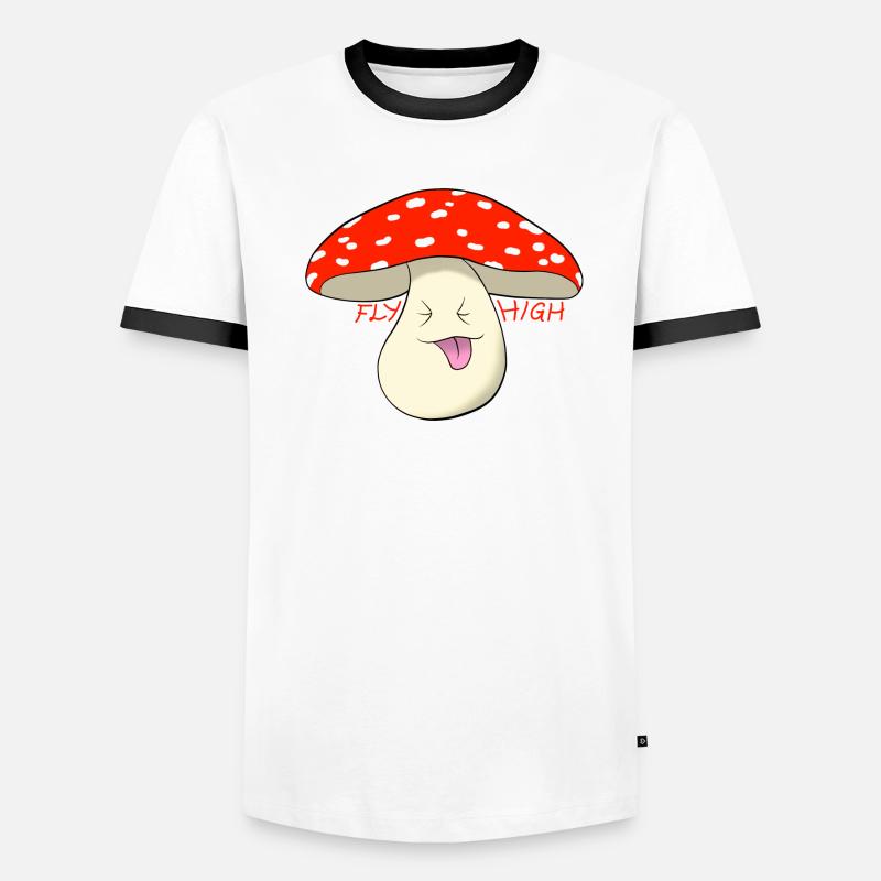 Fly agaric Men's Ringer Shirt