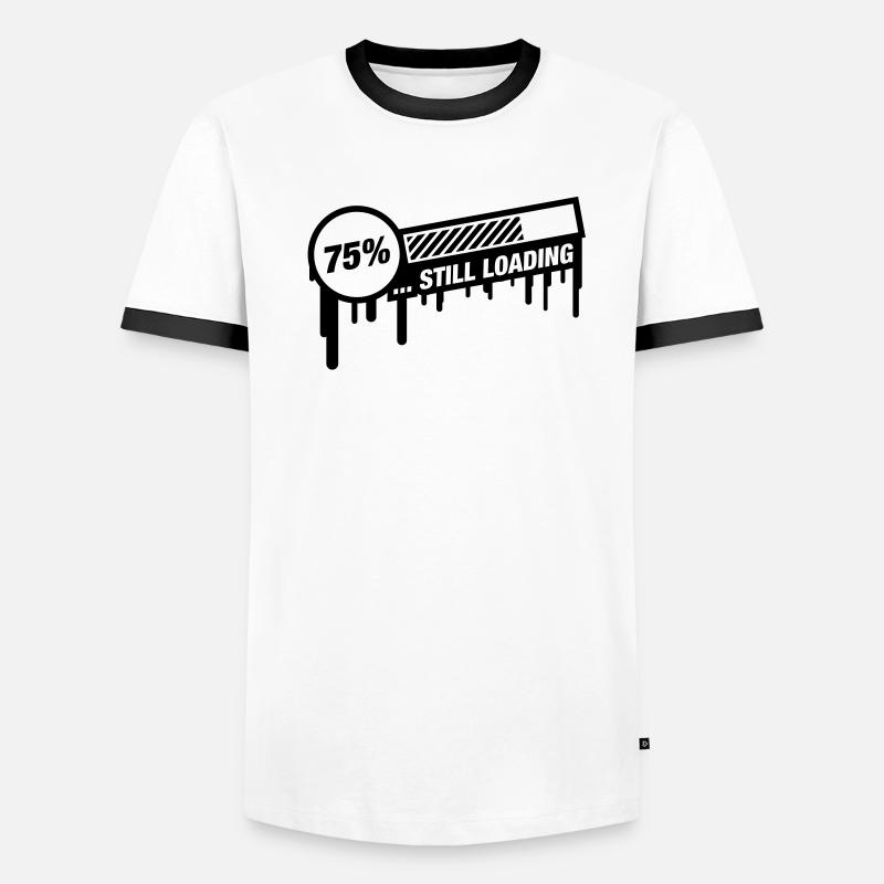 still_loading_graffiti_qu1 T-shirt contrasté Homme
