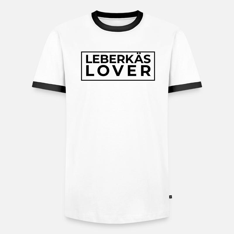 Leberkäs Lover Männer Kontrast-T-Shirt