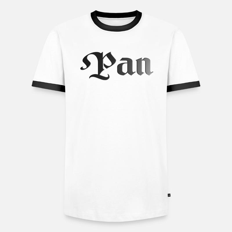 Pan Männer Kontrast-T-Shirt
