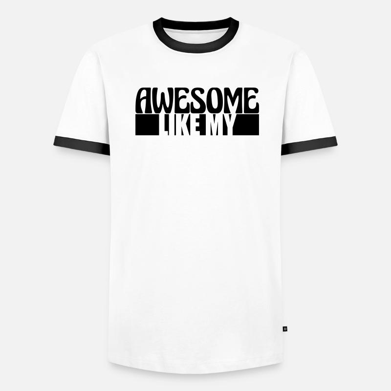 Génial comme mon texte T-shirt contrasté Homme