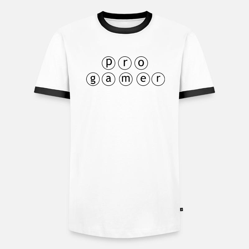 Jeu PC de jeu T-shirt contrasté Homme