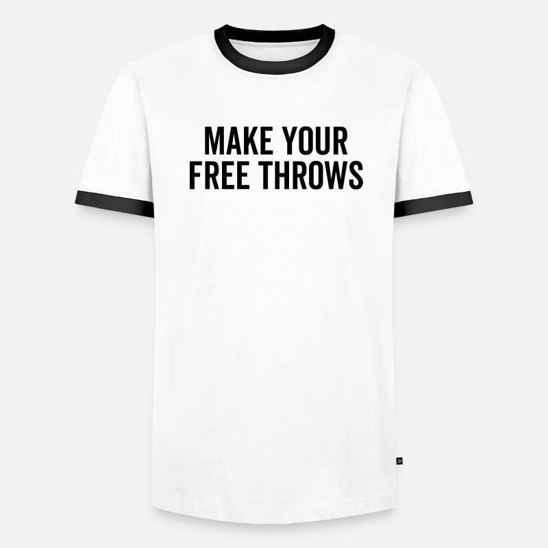 Make Your Free Throws Men's Ringer Shirt