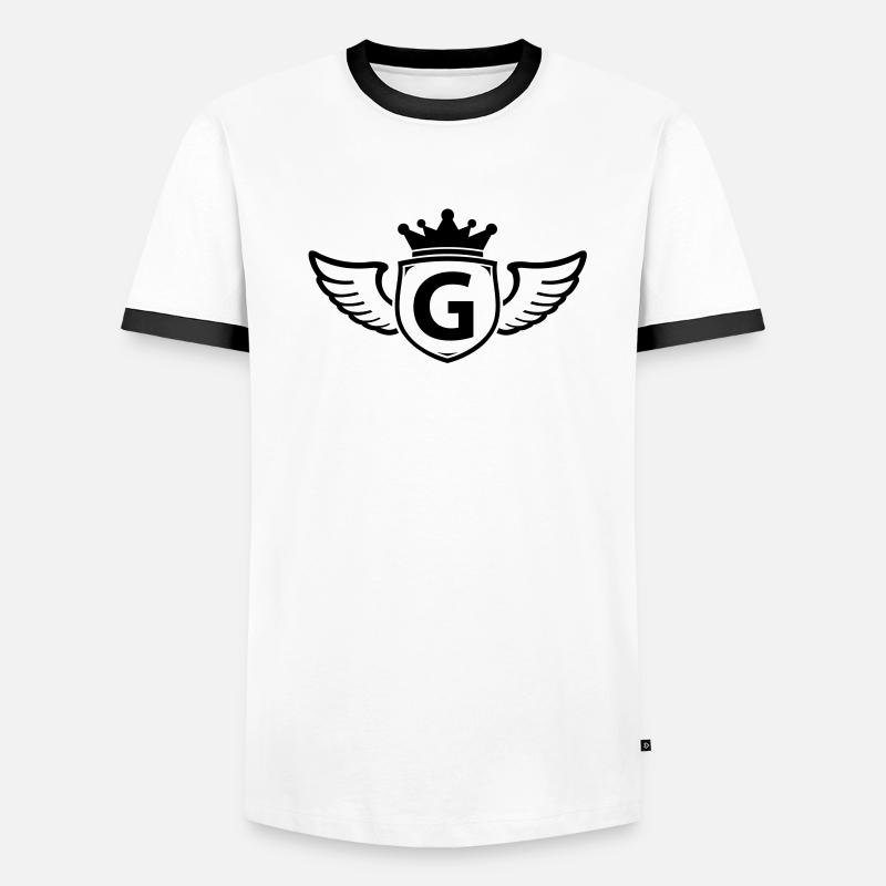 g T-shirt contrasté Homme