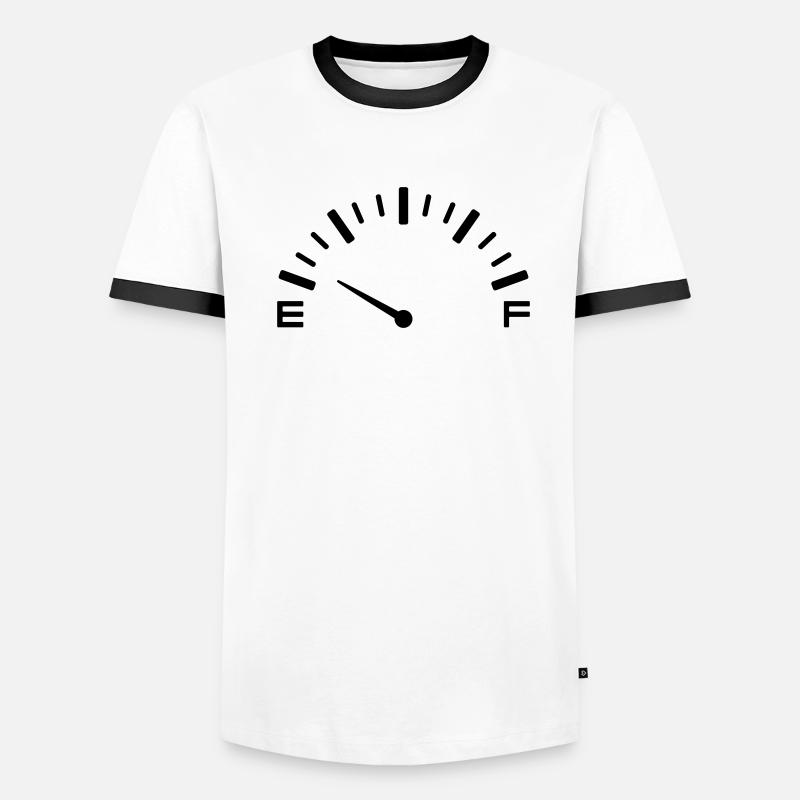 Display Tank Empty Men's Ringer Shirt