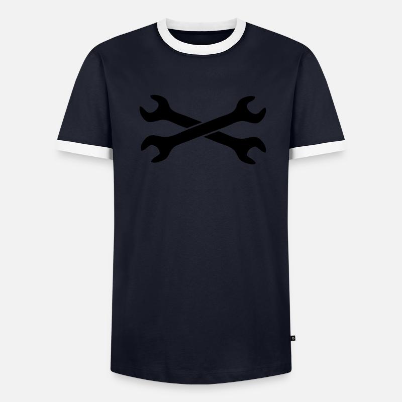 outil clé T-shirt contrasté Homme