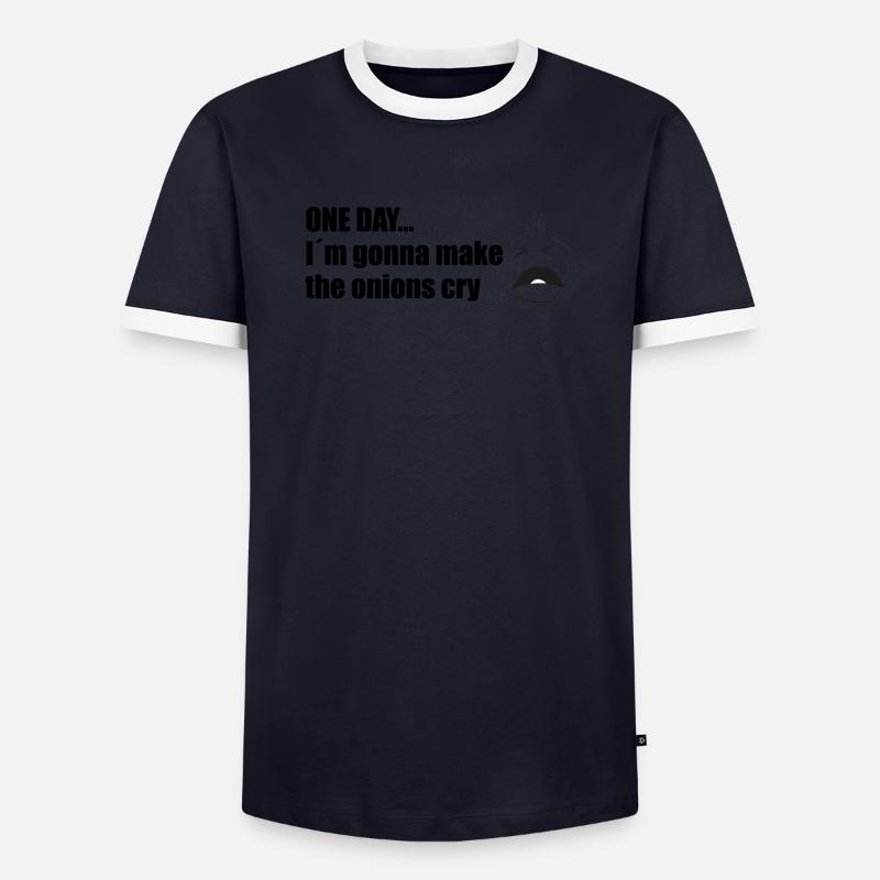 onions Männer Kontrast-T-Shirt