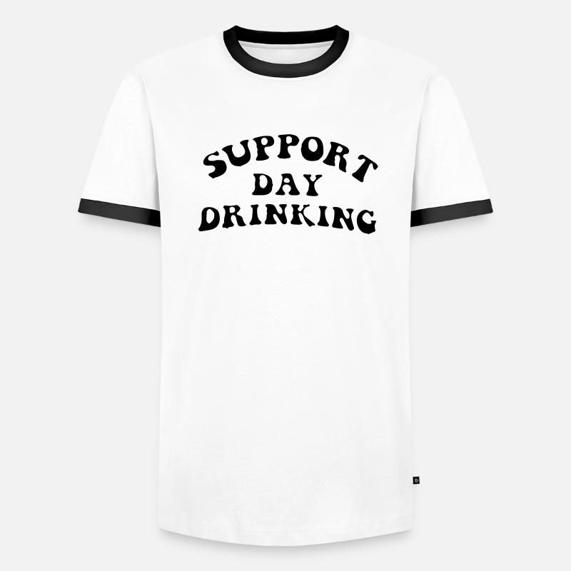 support day drinking Men's Ringer Shirt