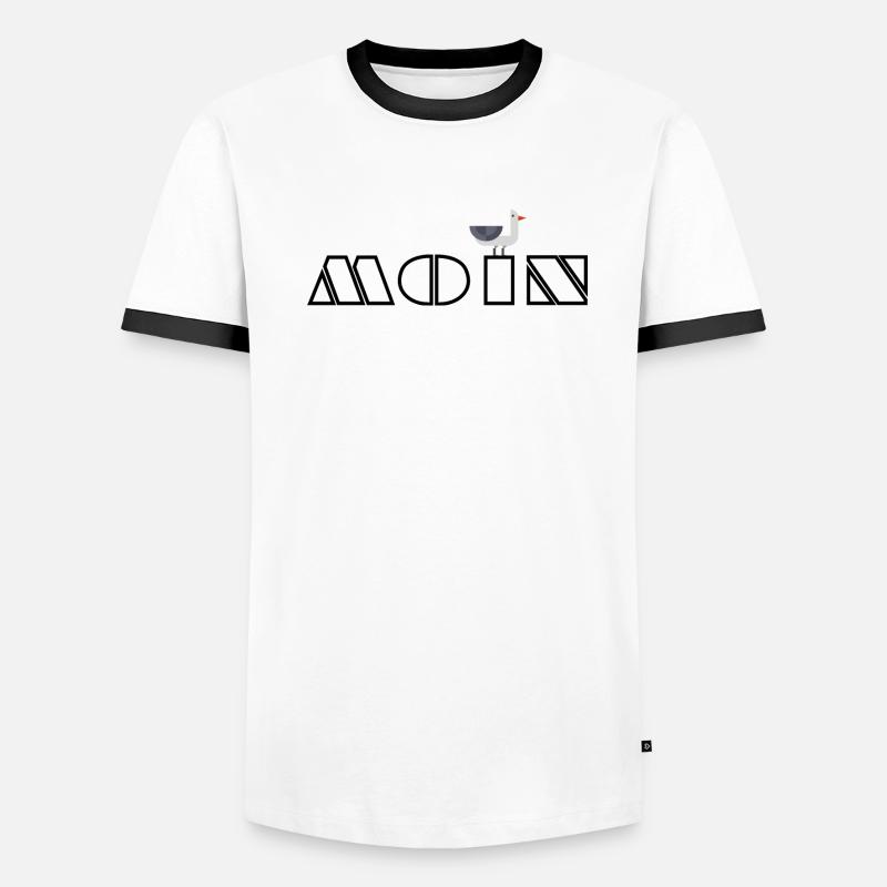 moin moewe 3a Männer Kontrast-T-Shirt