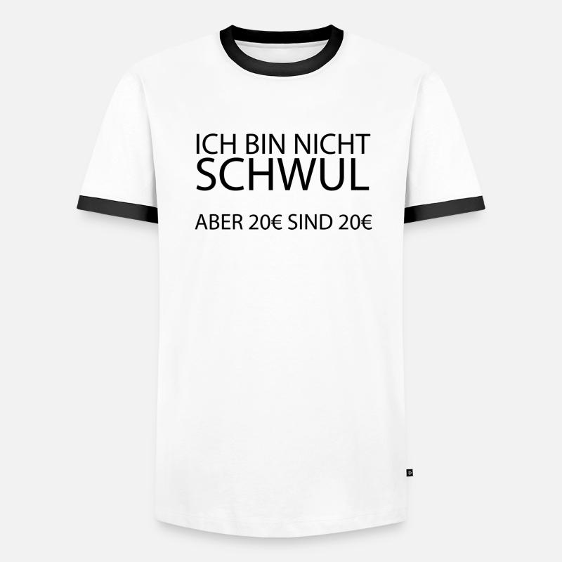 spreadshirtdesign 9 Männer Kontrast-T-Shirt