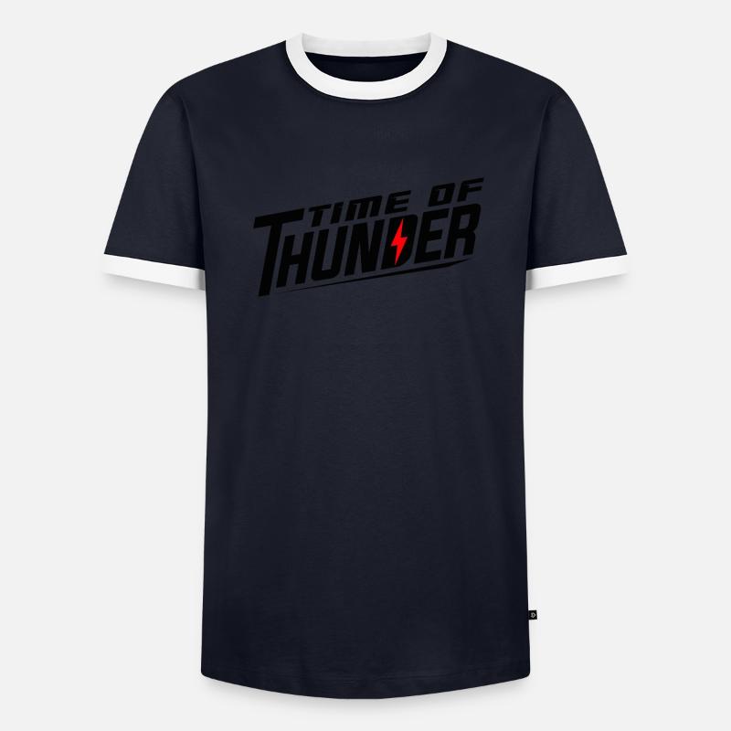 FLASH VARIATIONEN Männer Kontrast-T-Shirt