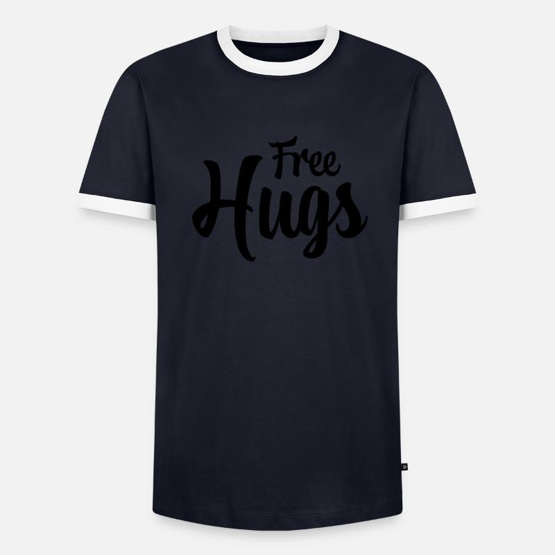 Câlins gratuits T-shirt contrasté Homme