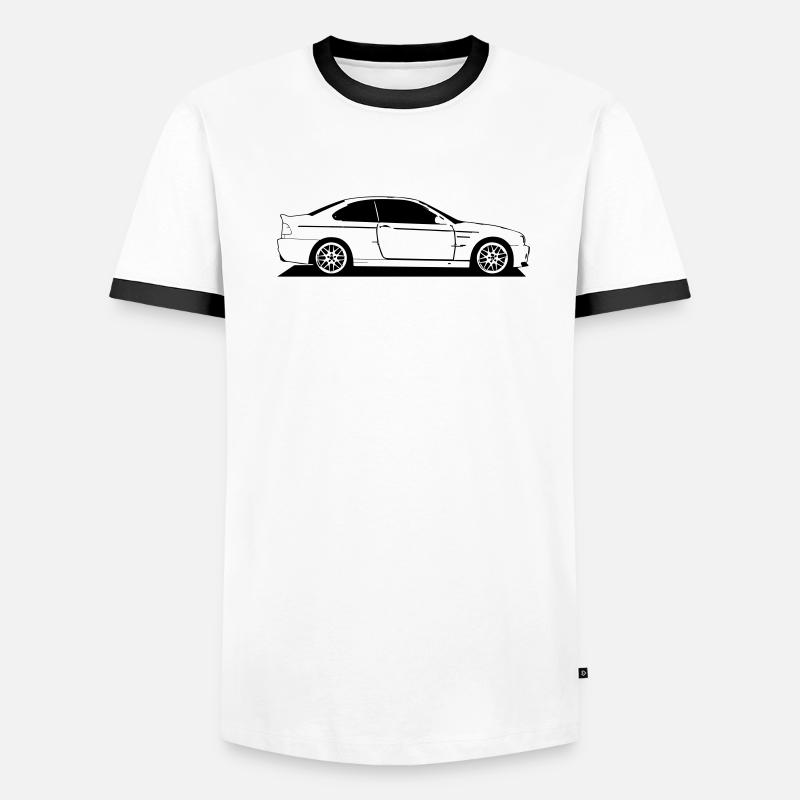 E46 nouveau T-shirt contrasté Homme