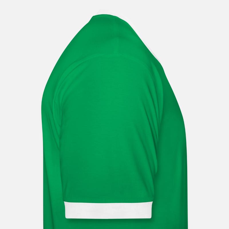 Mainstream Mädchen Männer Kontrast-T-Shirt