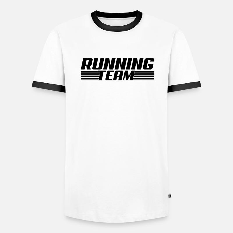 racing_team1 Männer Kontrast-T-Shirt