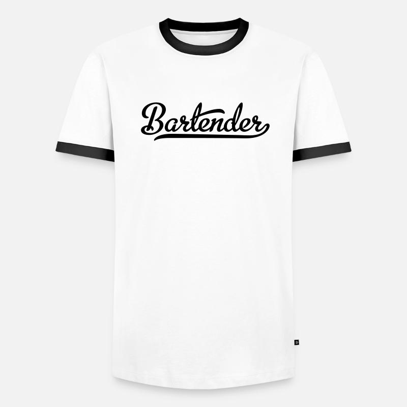 Barman T-shirt contrasté Homme
