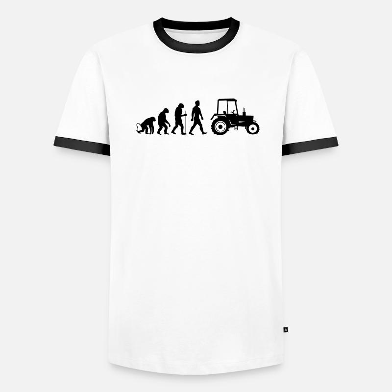 Tractor Evolution Men's Ringer Shirt