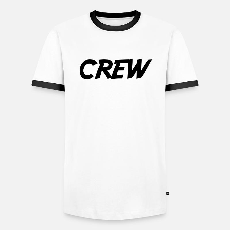 Équipage T-shirt contrasté Homme