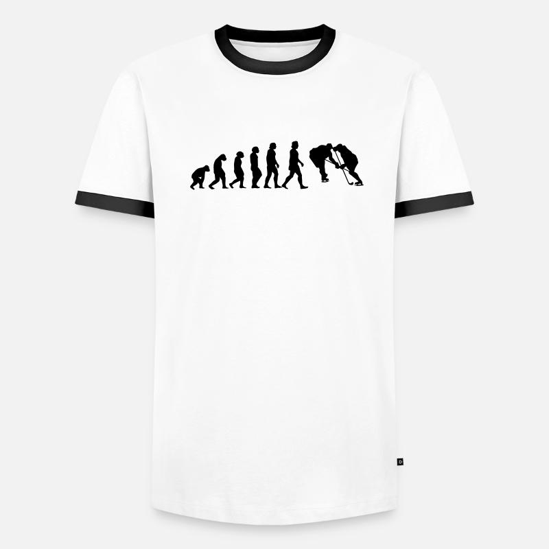 l'évolution du hockey T-shirt contrasté Homme