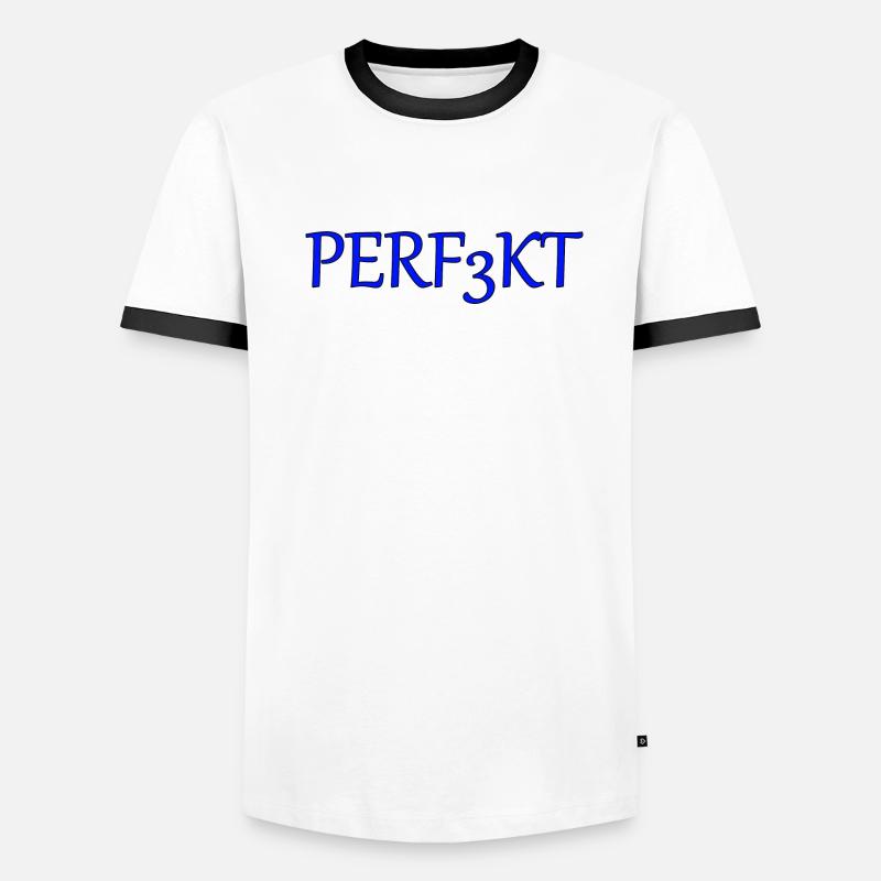 perfekt Männer Kontrast-T-Shirt