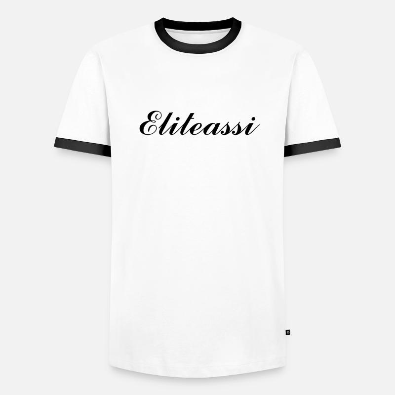 Eliteassi Männer Kontrast-T-Shirt