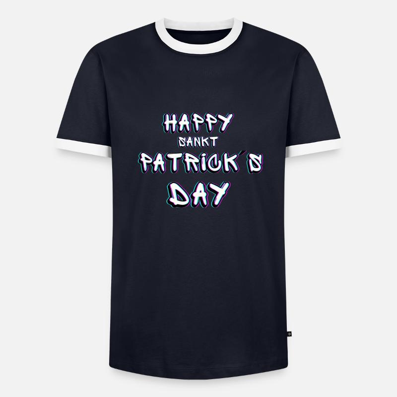 Saint-Patrick T-shirt contrasté Homme