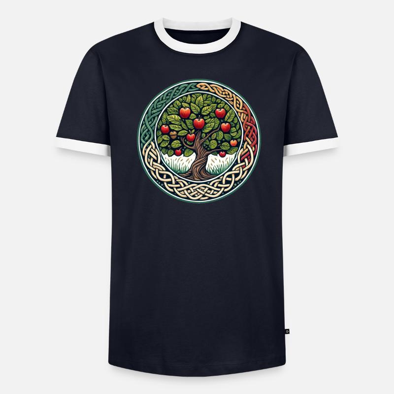 Pommier T-shirt contrasté Homme
