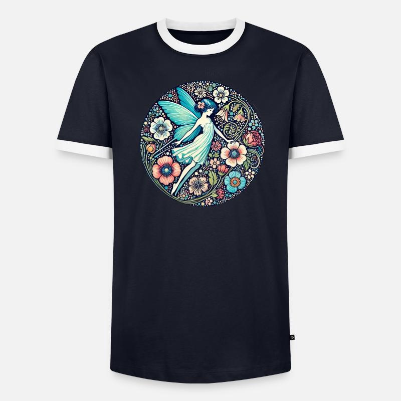 Fée Bleue T-shirt contrasté Homme