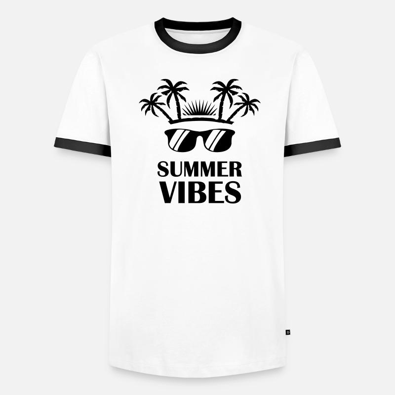 Summer Vibes Men's Ringer Shirt