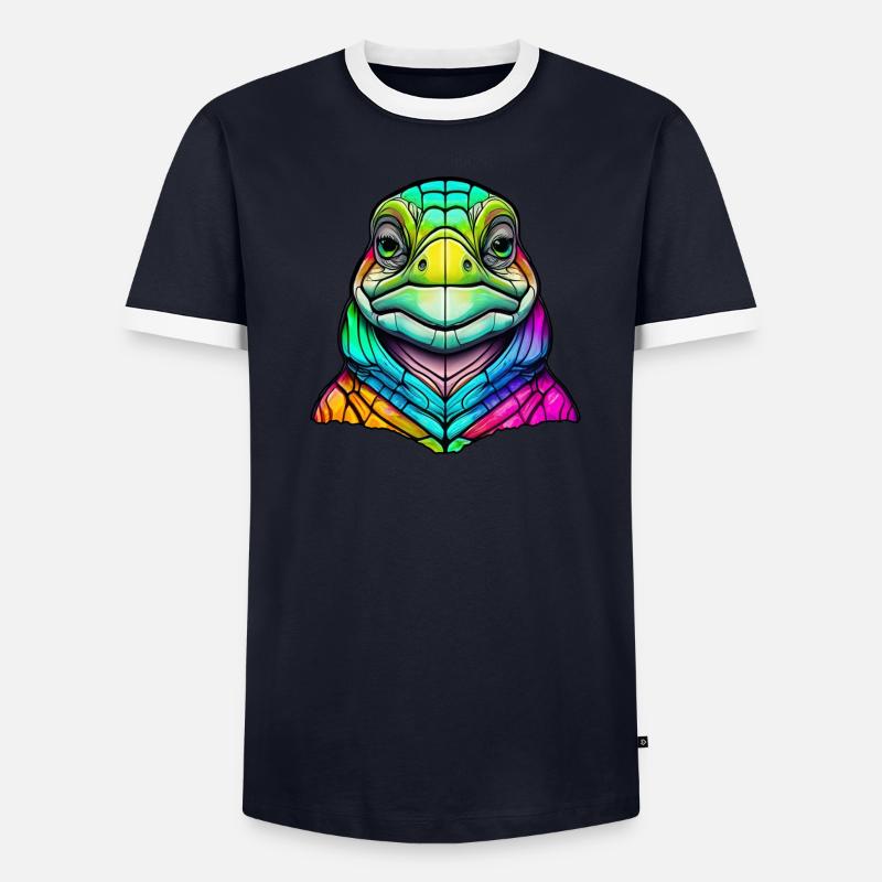 Tortue T-shirt contrasté Homme