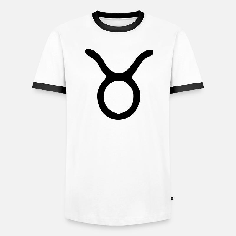 taureau T-shirt contrasté Homme