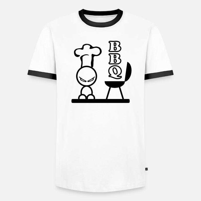 bbq Men's Ringer Shirt