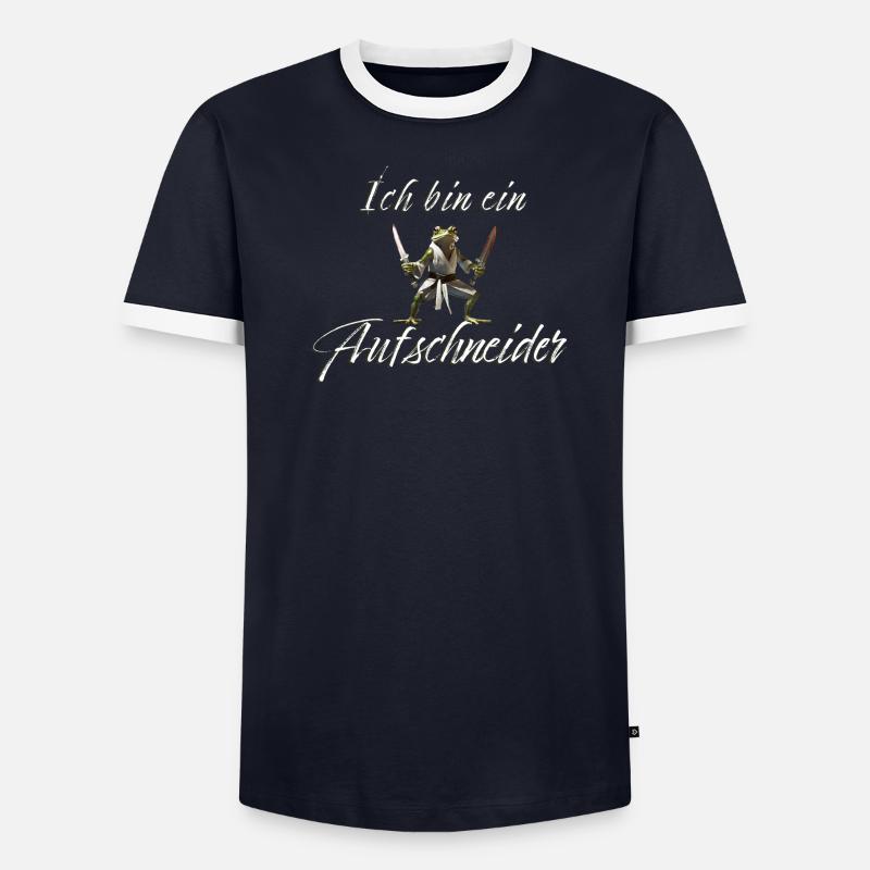 I'm a braggart Men's Ringer Shirt