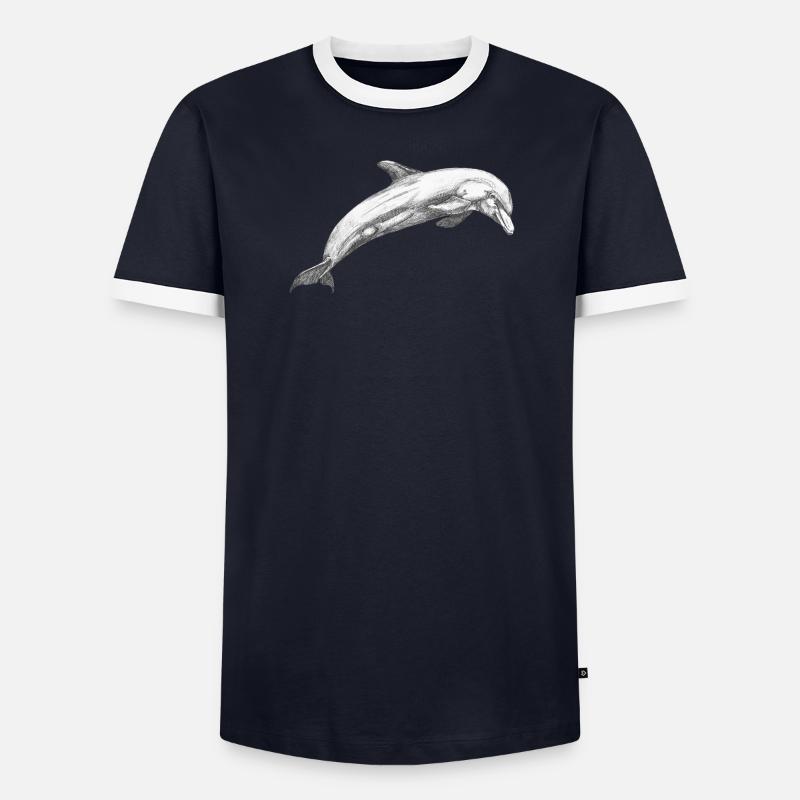 Dauphin de Delfin T-shirt contrasté Homme