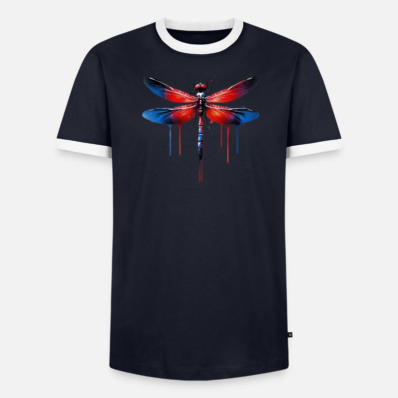 Dragonfly Men's Ringer Shirt