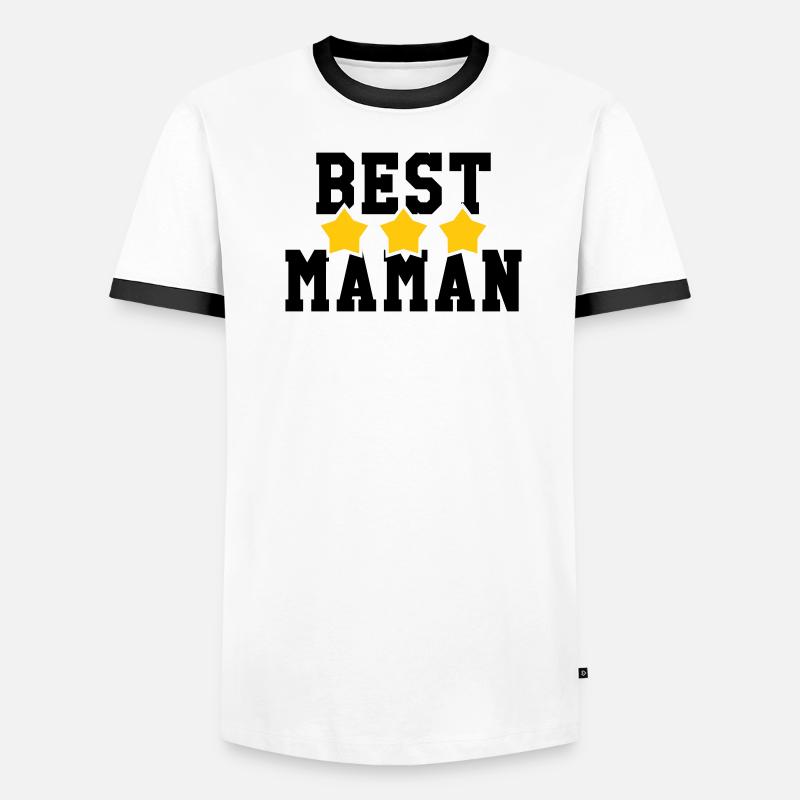 Beste Mama - Muttertag Männer Kontrast-T-Shirt