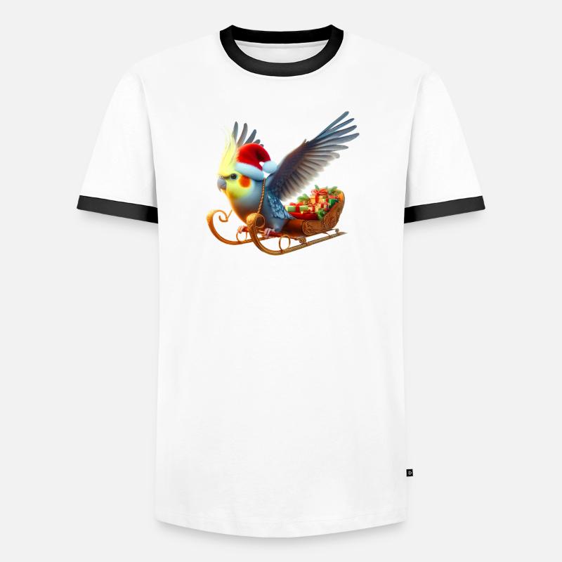 Weihnachtsnymph (02) Männer Kontrast-T-Shirt