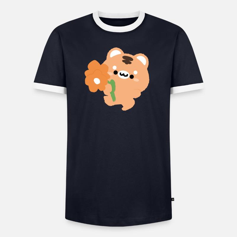 Romantic Tiger Men's Ringer Shirt