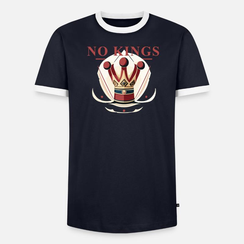 Die Krone eines Königreichs ohne Herrscher Männer Kontrast-T-Shirt