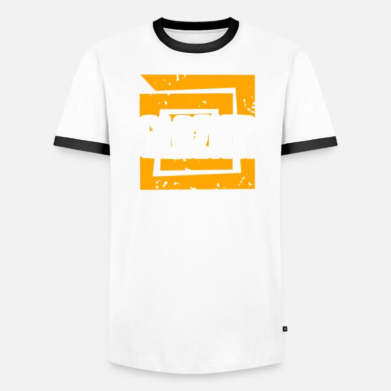 Evolution Vitrier Métier Amusant Progression du métier T-shirt contrasté Homme