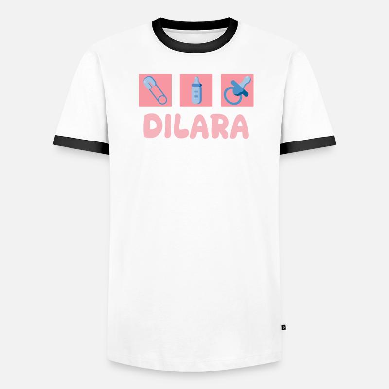 Sucette Dilara T-shirt contrasté Homme
